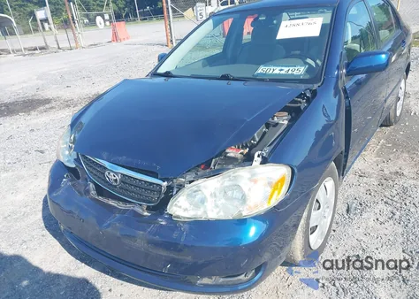 2007 Toyota Corolla Le z USA, uszkodzony, nr VIN 2T1BR30E07C756455